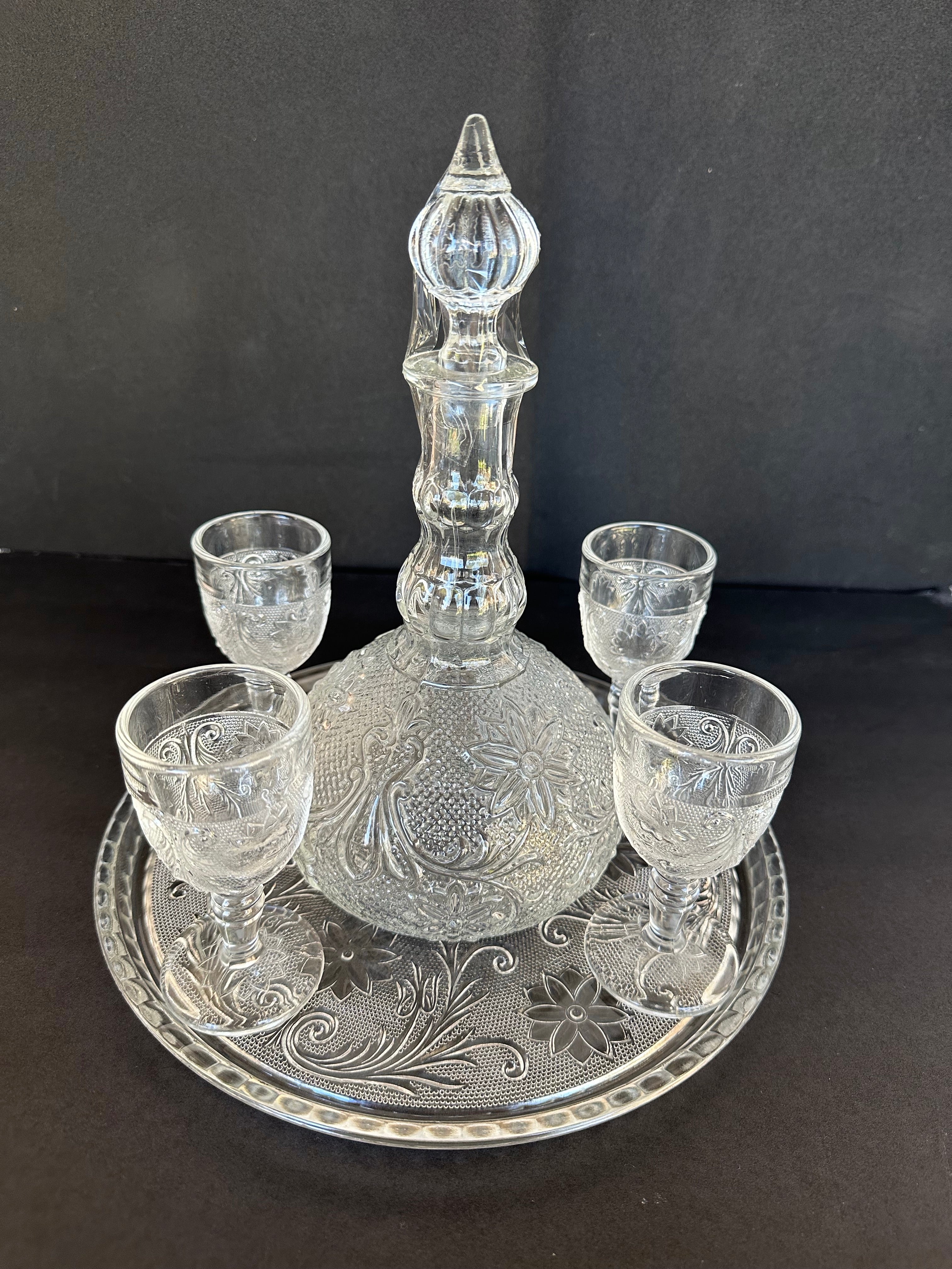 Set of Indiana Glass Tiara shops Exclusive dishes