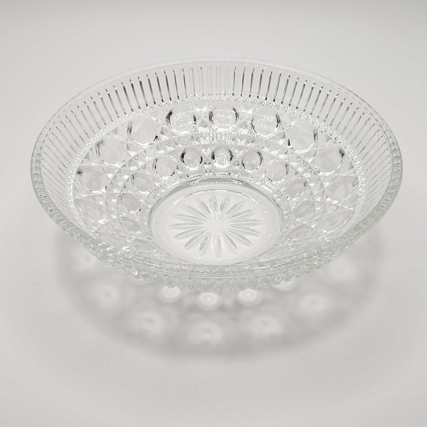 Candy Dish & Lid Windsor Clear by Federal Glass