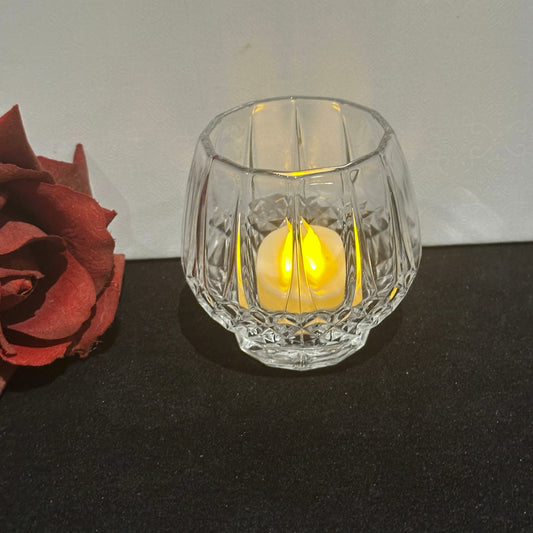 Longchamp Clear Votive Candle Holder